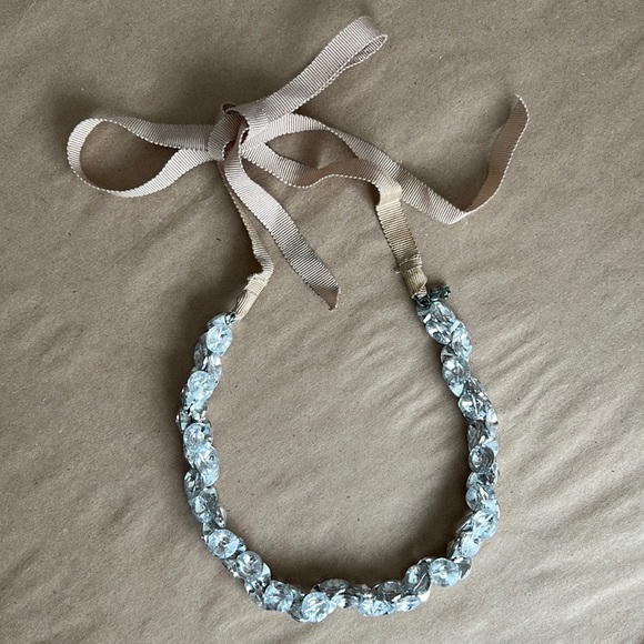 Club Monaco Ribbon Tie Necklace - Picture 1 of 8